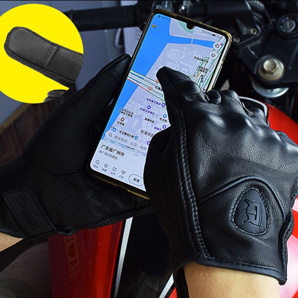 Găng Tay Da Lái Xe Moto Accesorios Kat1 Ridding