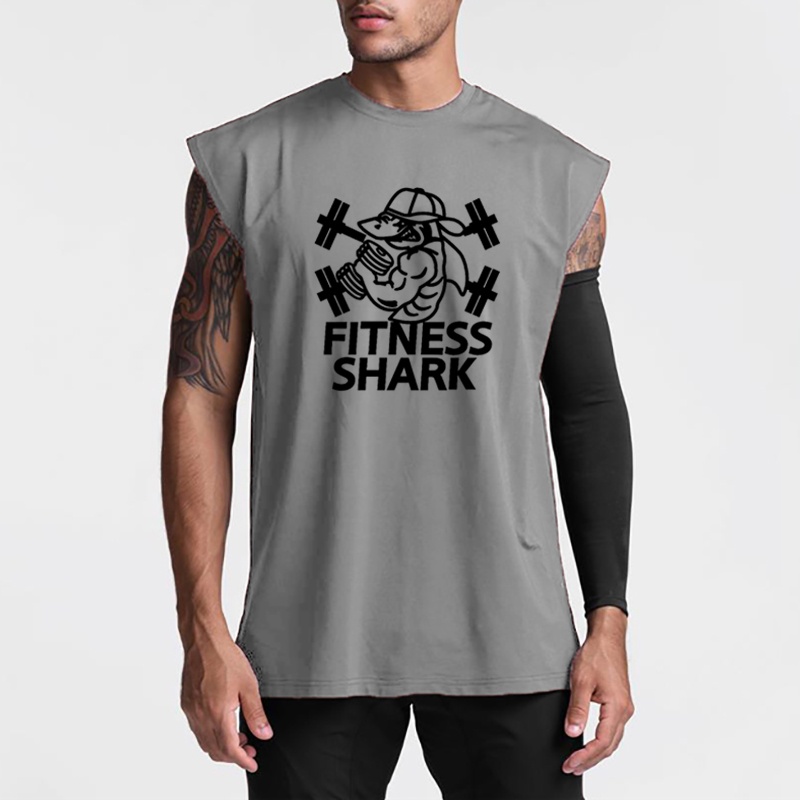 Áo Thun Lưới Không Tay Thể Thao Thoáng Khí Nhanh Khô Thời Trang Cho Nam