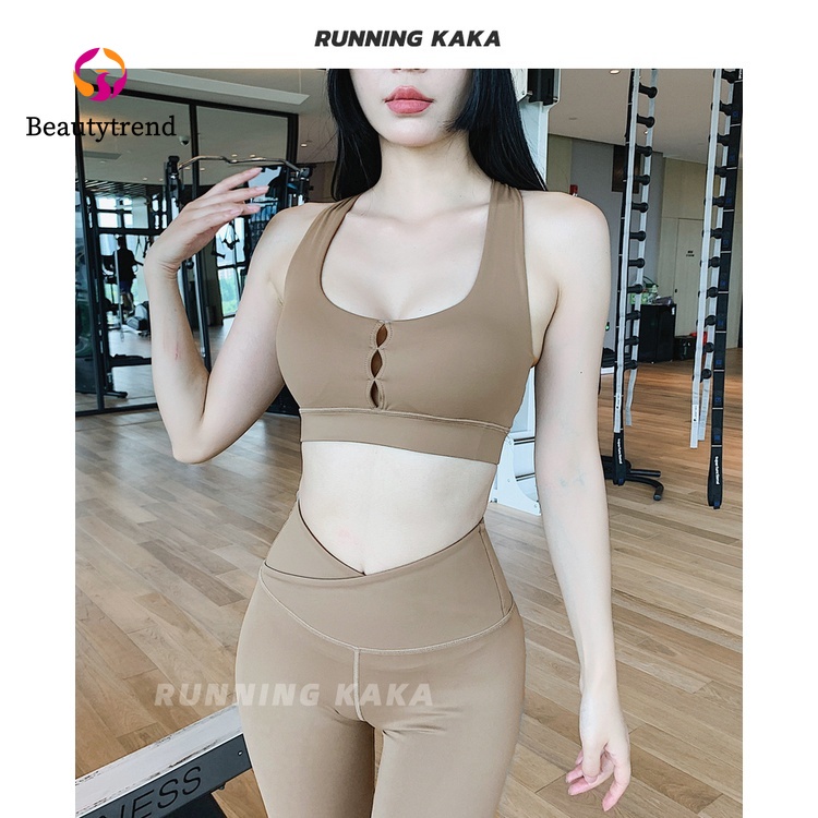 【BEAUTYTREND】Áo Ngực Thể Thao Dây Bản Rộng Chống Sốc Chống Chảy Xệ