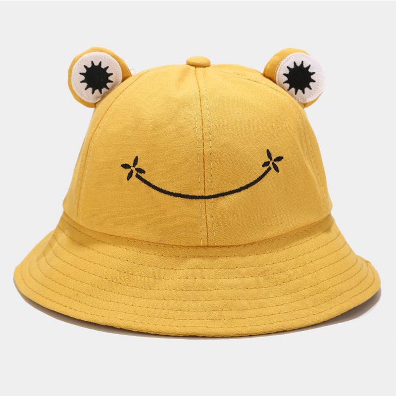 Nón Vành Rộng Chống Nắng Họa Tiết Hoạt Hình Dễ Thương Cho Bé