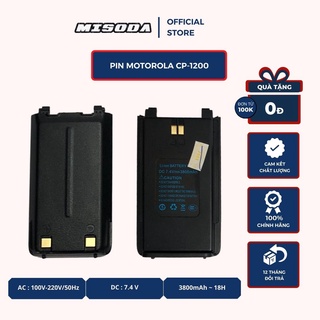 Pin bộ đàm Motorola CP1200 dung lượng lớn, thời gian đàm thoại bền bỉ