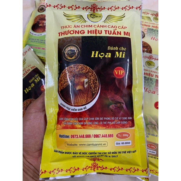 CÁM HOẠ MI VIP TUẤN MI  200g