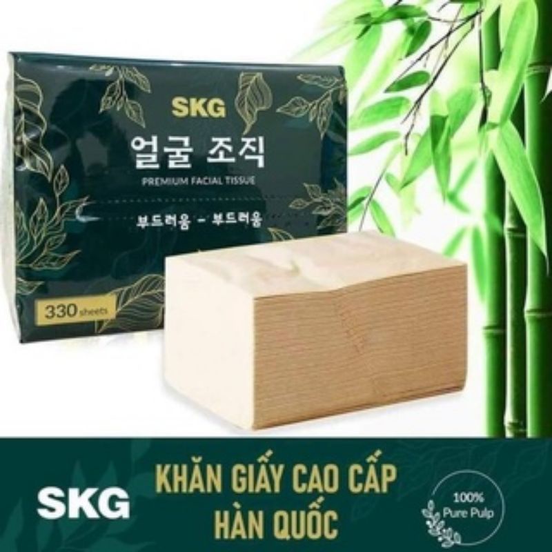 Khăn giấy rút hình thỏ tím / gấu trúc siêu dai