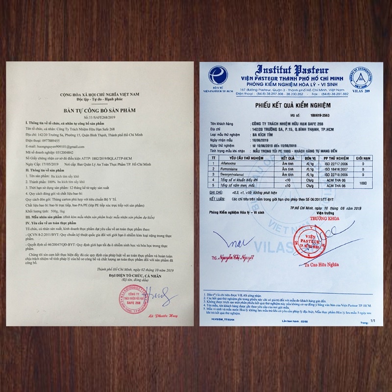 BA KÍCH TÍM 1kg sấy khô đã tách lõi, chuẩn đẹp - Đặc Sản Hương Rừng