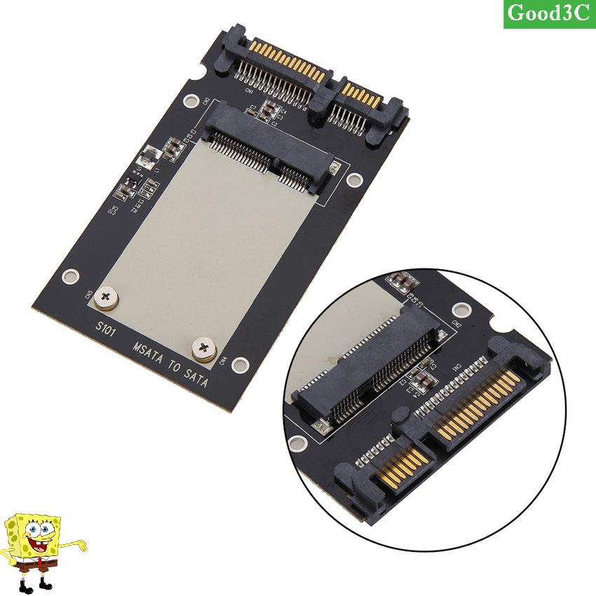 S101 Solid state drive transfer box mSATA to SATA III 2.5 inch SSD