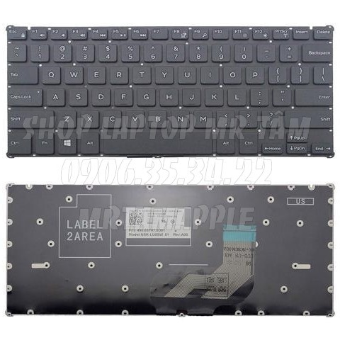 (KEYBOARD) BÀN PHÍM LAPTOP DELL INS 11-3162 dùng cho Inspiron 11-3000 3162 3164 3168 3169 3179