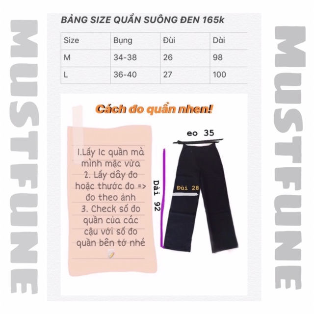Quần suông đen 169k | BigBuy360 - bigbuy360.vn