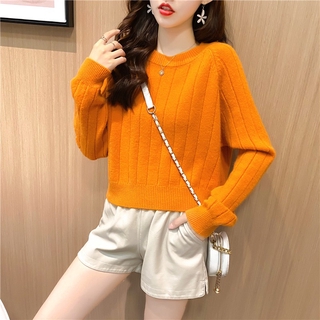 Áo len kẻ viền EvaLover dài tay
