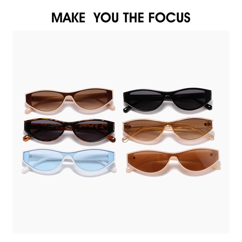 (KIQI-FASHION) COD Kính Mát Mắt Mèo Chống Tia Uv400 Thời Trang Cho Nữ