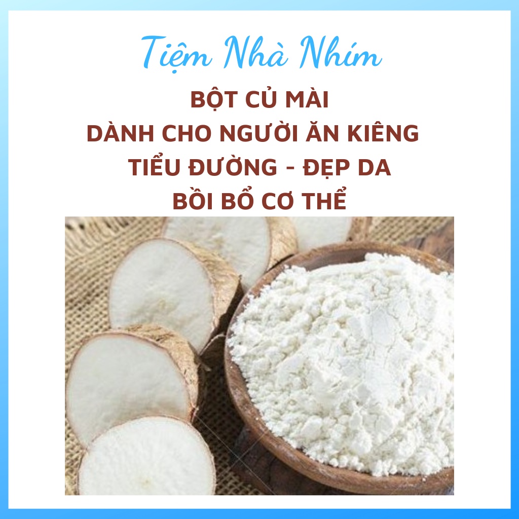 Hoài Sơn (Củ Mài, Khoai Mài Khô) 500g Làm Mát Phổi, Bổ Phế, Củ Hoài Sơn Bồi Bổ Cơ Thể