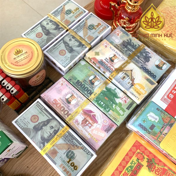Tiền Đô la hàng mã, Tiền Polime hàng mã - Loại hộp cao cấp