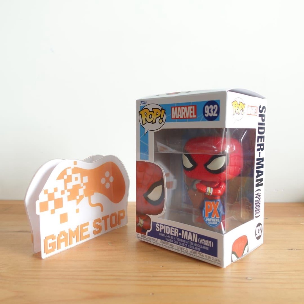 Mô hình Marvel Spider Man 10cm 932 Japanese TV Series Funko Pop Mô hình tĩnh Nhựa PVC CHÍNH HÃNG MỸ MVFKP21