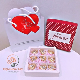Set quà Valentine kẹo Socola 9 viên