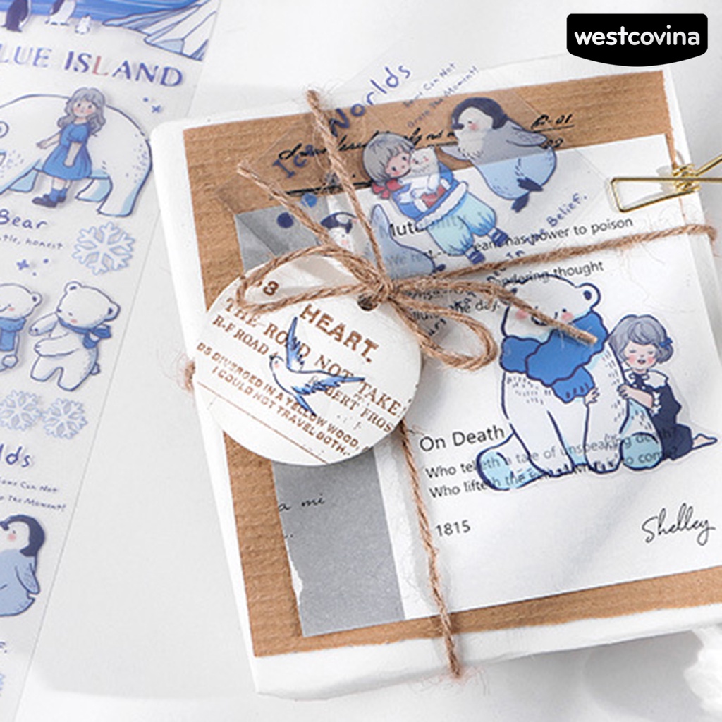 [Hot]✍Miếng Dán PET Đa Năng Tiện Dụng Trang Trí Túi Xách/Nhật Ký