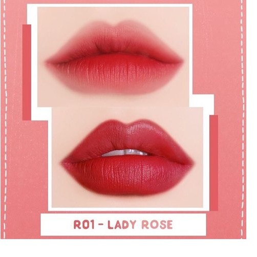 Son Thỏi Siêu Lì Black Rouge Rose Velvet Lipstick Hàn Quốc