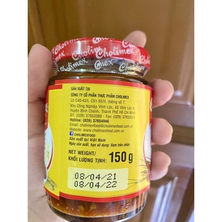 Ớt Sa Tế Nước Cholimex Hũ 150g