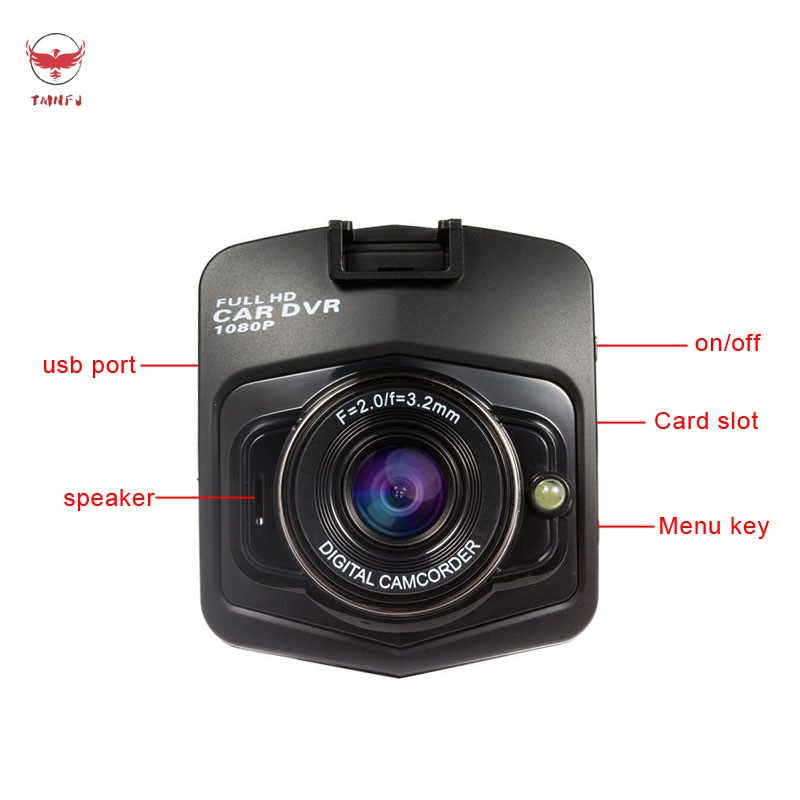 Camera Hành Trình Mini Dvr Gt300 Full Hd 1920x1080p Cho Xe Hơi