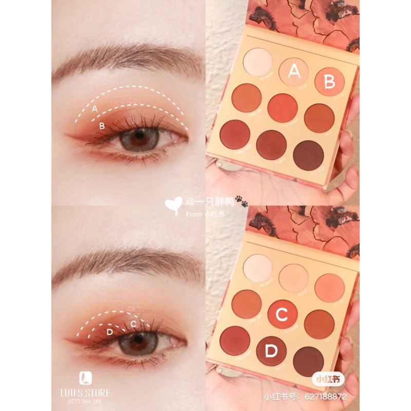 Bảng Phấn Mắt 12 Ô COLOURPOP Press Powder Palette