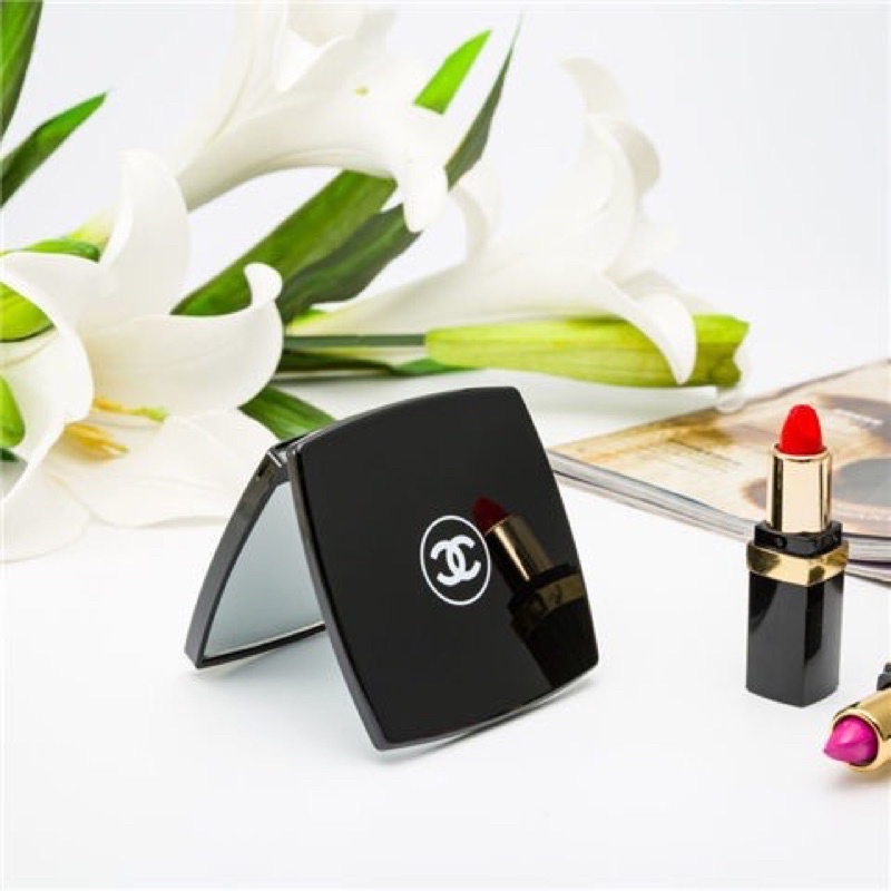 GƯƠNG TRANG ĐIỂM HAI MẶT MINI CẦM TAY CÓ THỂ GẤP GỌN🪞
