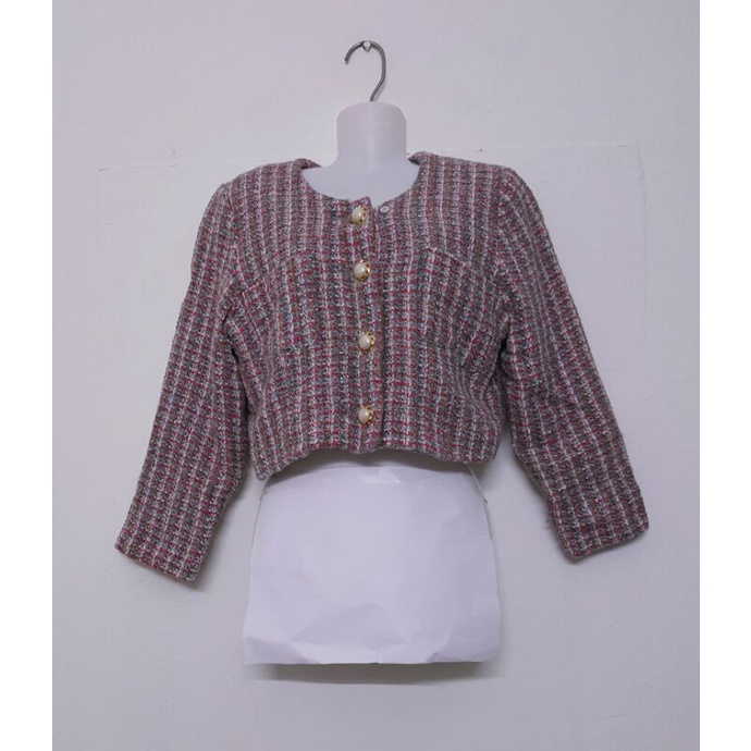 ÁO KHOÁC DẠ CROPTOP