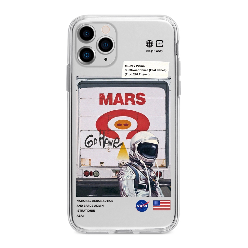 Ốp điện thoại mềm in logo NASA cho iPhone 11 11Pro 11Promax 6s 7Plus 8 8 X XR XSmax SE 2020 | BigBuy360 - bigbuy360.vn