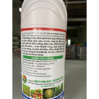Thuốc trừ bệnh SiÊU NẤM BỆNH
