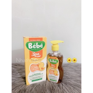 Sữa tắm gội thảo dược Bebe Spa - Tinh dầu tràm , hương thảo mộc baby shower