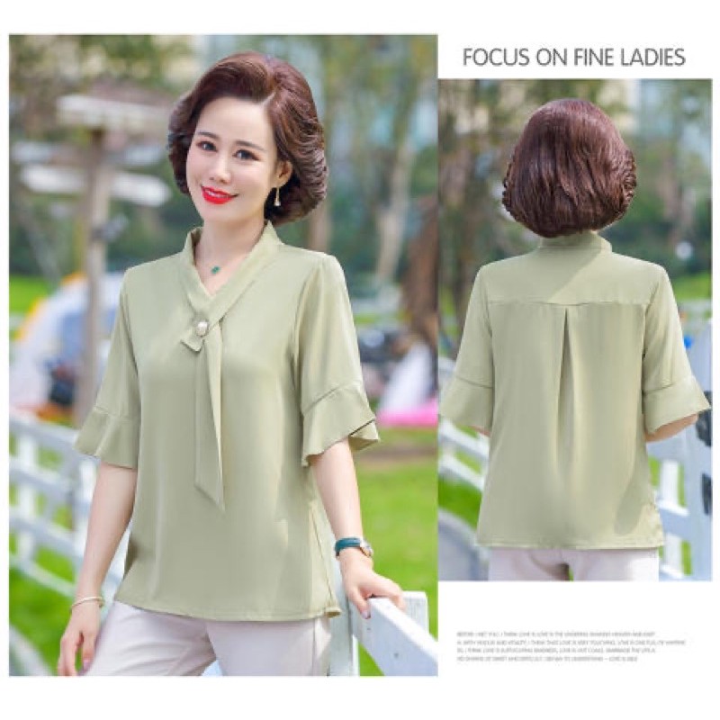 Áo trung niên quý cô cao cấp  GD01-0521