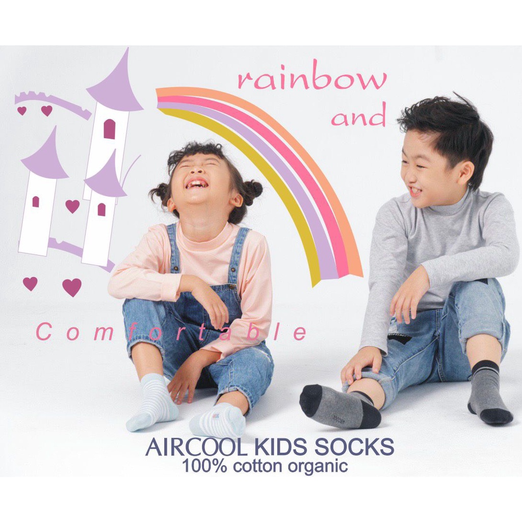 Set 3 tất chân cho bé Aircool