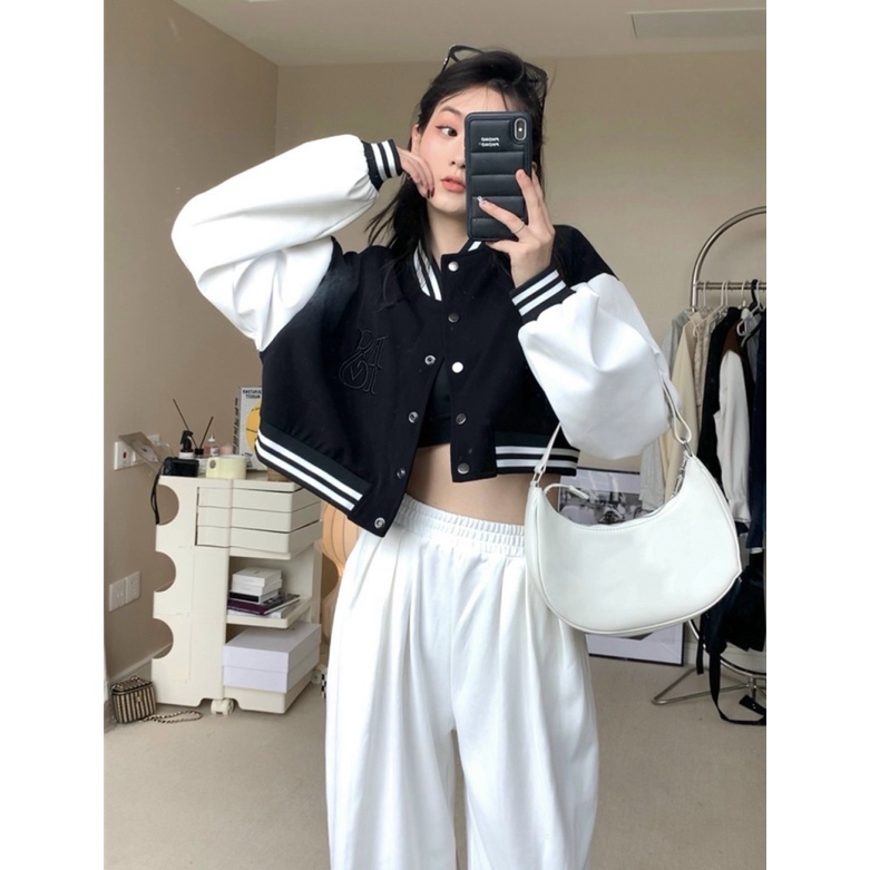 FREE SHIP ÁO KHOÁC BOMBER LỮNG PHONG CÁCH THỜI TRANG HÈ TRẺ TRUNG SÀNH ĐIỆU VALENTINA SHOP