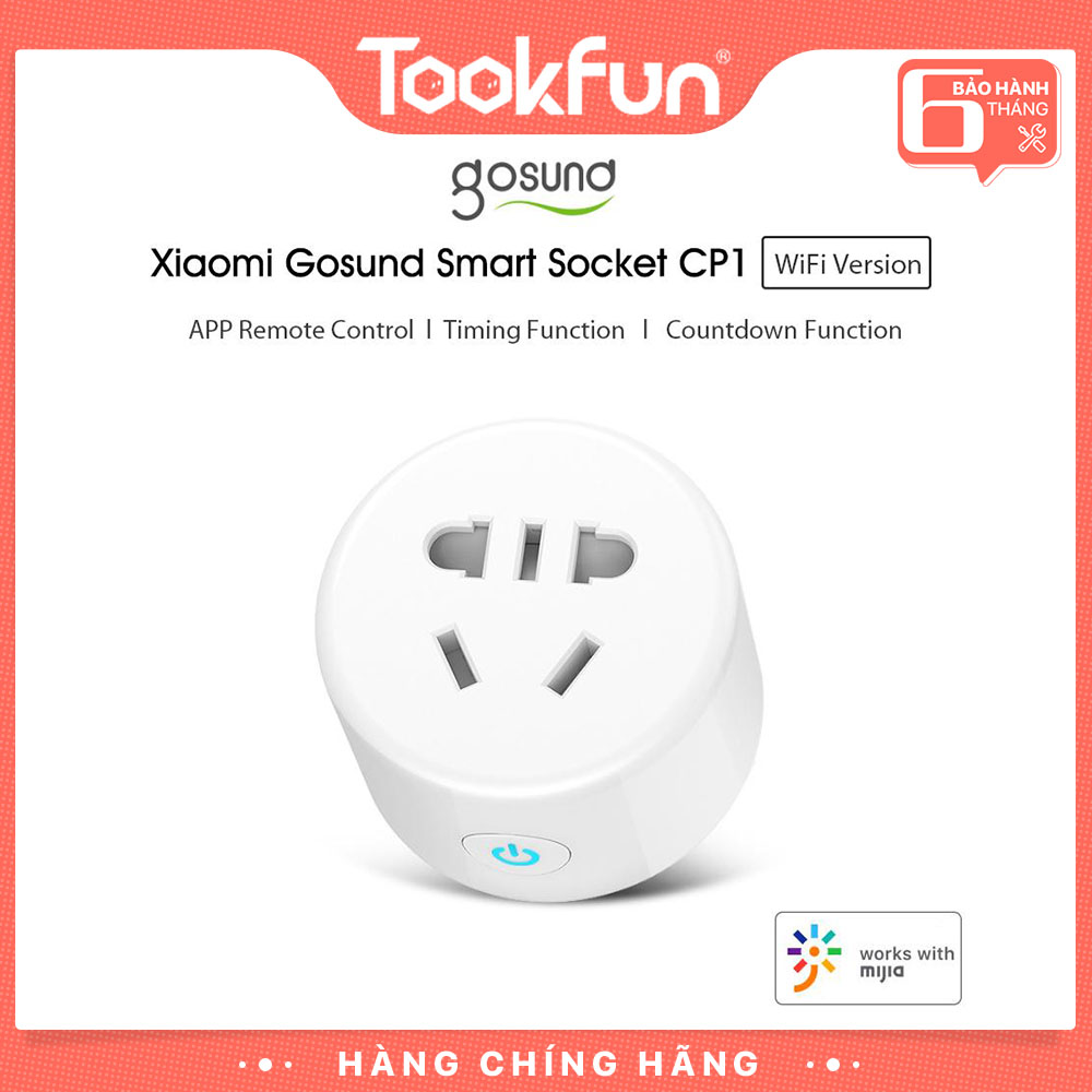 Ổ điện thông minh Xiaomi Gosund CP1 - Ổ cắm điên thông minh Xiaomi Gosund CP1