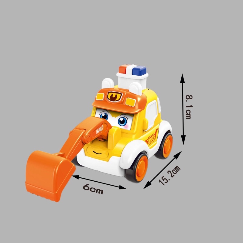 Đồ Chơi Trẻ Em 💗FREESHIP💗 Xe OTO Đồ Chơi Chạy Cót ROBOCAL POLY Và Những Người Bạn Sóc_Toystore