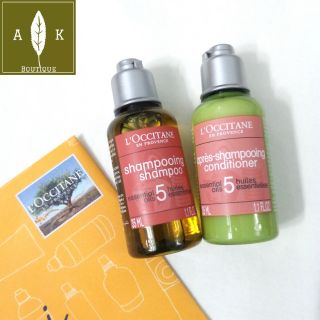 Dầu gội, dầu xả phục hồi tóc khô và hư tổn L'Occitane Aroma Repairing 35ml