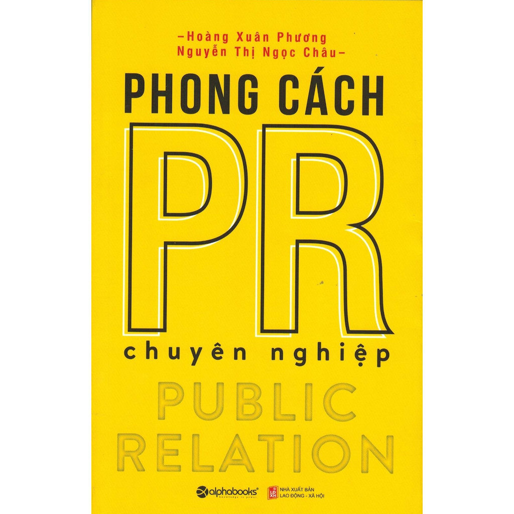 Sách - Phong Cách PR Chuyên Nghiệp