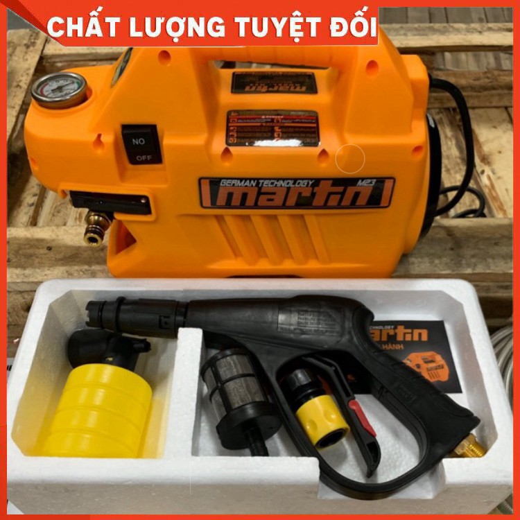 [Ảnh thật]  Máy Rửa Xe Mini Giá Đình Công Suất Khủng 2300W-MARTIN ĐỨC