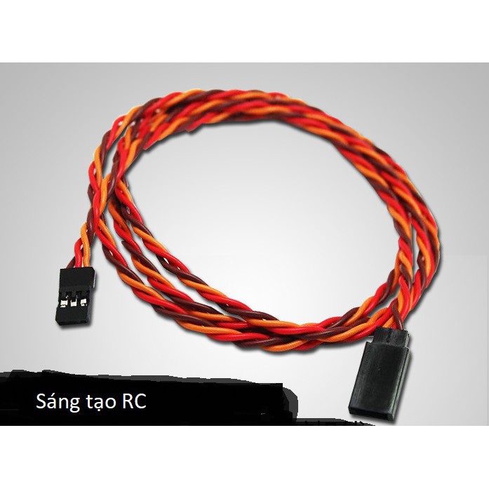 Dây nối dài servo loại tốt 60 lõi đồng