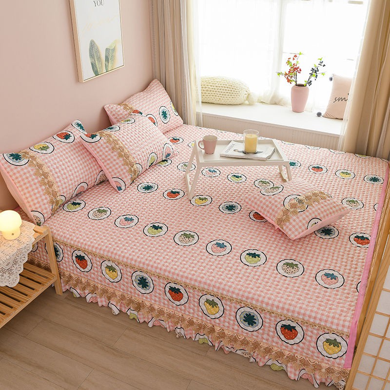 Tấm trải chiếu tatami đặt làm theo yêu cầu, giường một mảnh, chăn, đơn extra-kang, khăn dày không trơn trượt mùa đô