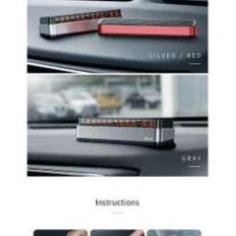 Free Ship Bảng thông báo số điện thoại chủ xe có phản quang thiết kế sang trọng thông minh dùng trên xe ô tô - Baseus | BigBuy360 - bigbuy360.vn