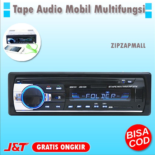 Băng Cát Sét Đa Năng Cho Xe Hơi Tích Hợp Máy Nghe Nhạc Mp3 / Đài Fm