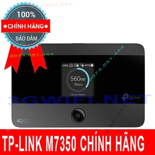 (Rẻ Vô Địch) Bộ Phát Wifi 4G TP-Link M7350, M7200 Tốc Độ Khủng 150Mbps - Hàng Chính Hãng Mới 100%