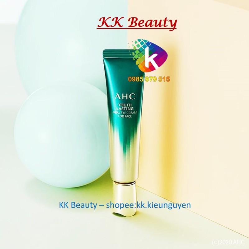 (Mẫu mới + Đủ bill) Kem dưỡng mắt AHC Time Real Eye Cream For Face season 9 | WebRaoVat - webraovat.net.vn