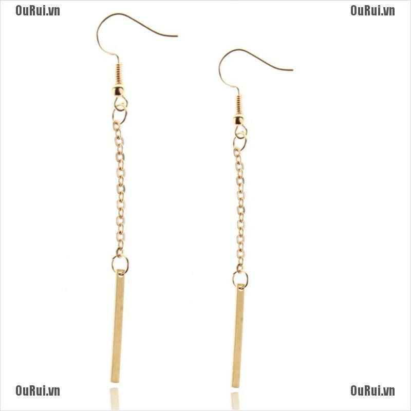 Khuyên Tai Dáng Dài Hợp Kim Thời Trang Cho Nữ