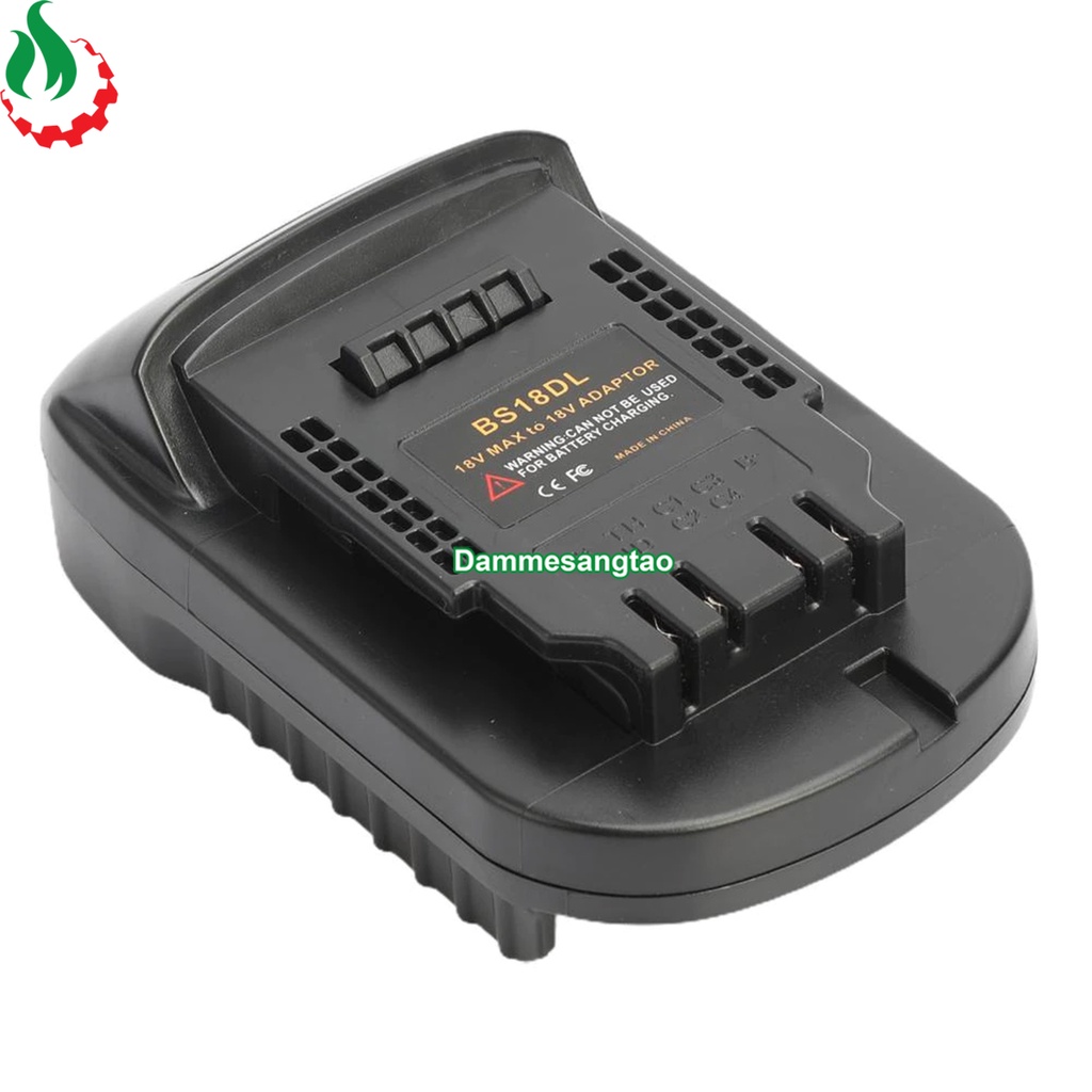 Đế chuyển Pin Bosch 18V sang máy Dewalt 18V