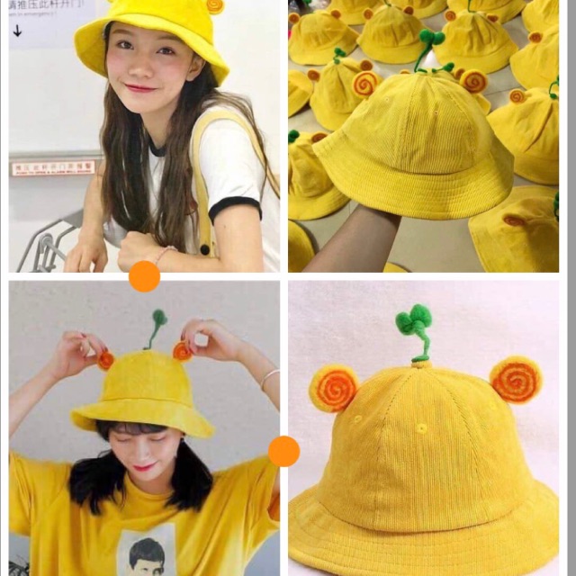Mũ Bucket mầm cây siêu hot (kèm video,ảnh thật)