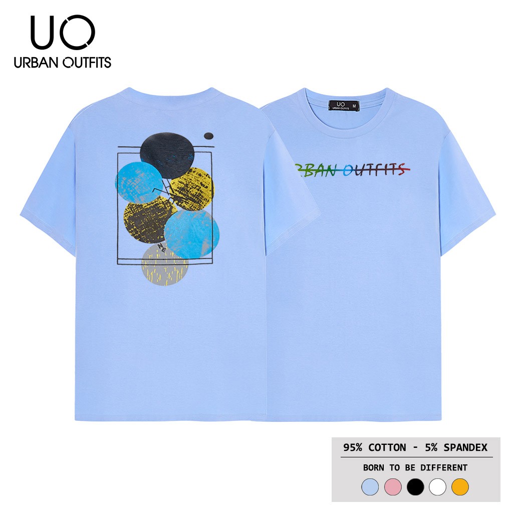 Áo Thun Tay Lỡ Nữ Nam Form Rộng URBAN OUTFITS In Bong Bóng ATO09 Cotton 4 Chiều Local Brand | BigBuy360 - bigbuy360.vn