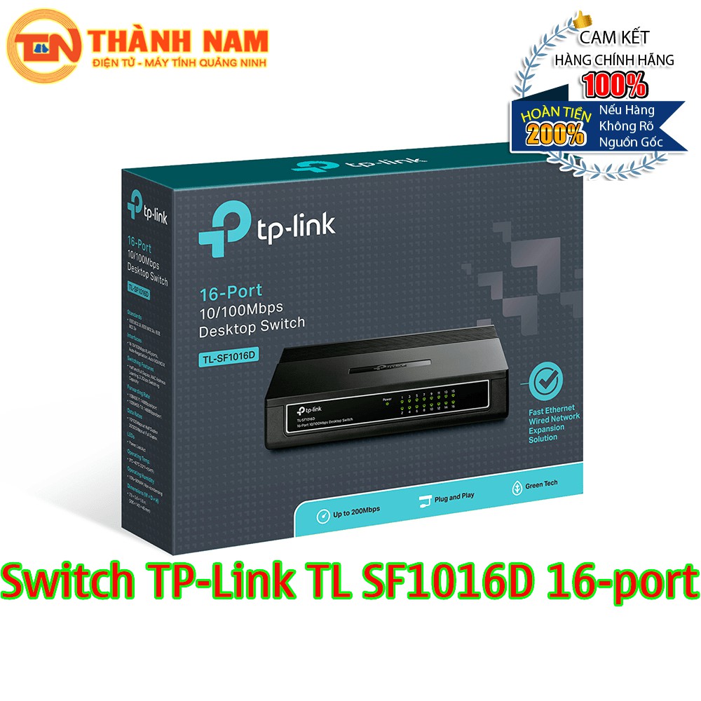 [FREESHIP 99K]_Switch TP-Link TL SF1016D 16-port 10/100Mbps