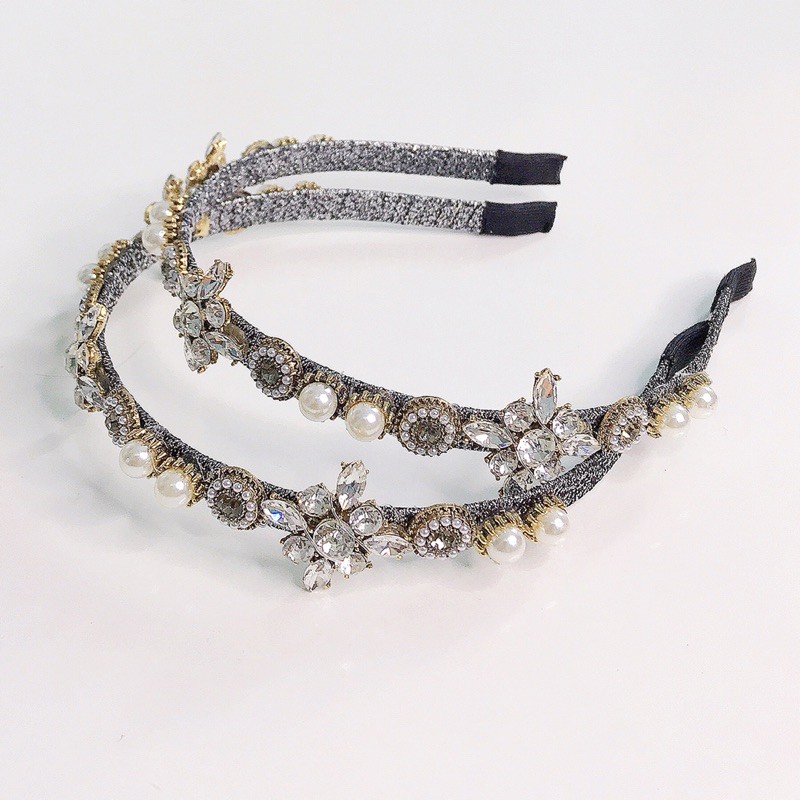 Bờm tóc đính đá