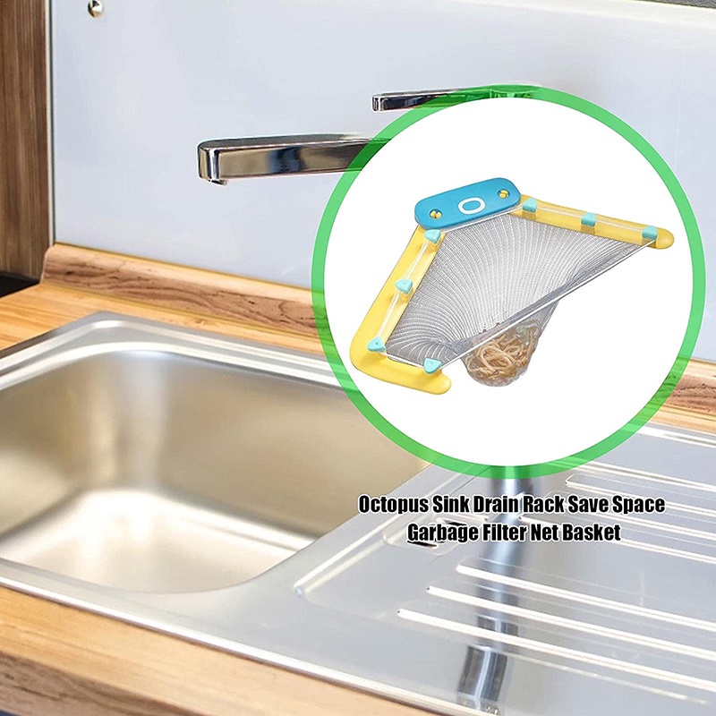 Lưới Lọc Rác Bồn Rửa Chén Chống Tắc Nghẽn Dùng Một Lần Cho Nhà Bếp