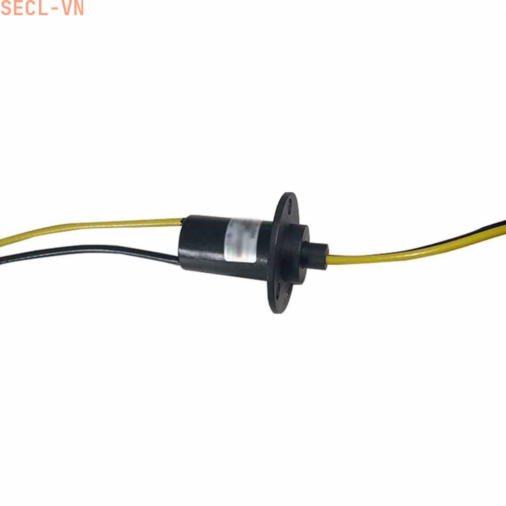 2-Wires 15A Electrical Slip Ring Collector Ring Wind Turbine Generator Slip Ring