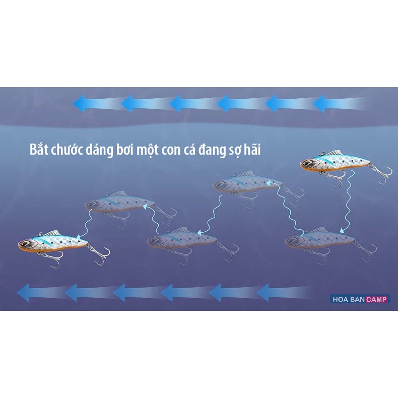 Mồi Lure NOEBY 1903 VIB Silent | 7cm – 20g